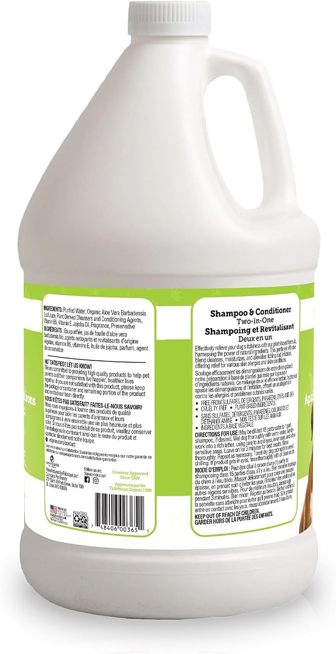Espree Intense Itch Relief Dog Shampoo & Conditioner, Dog Anti Itch, Gallon
