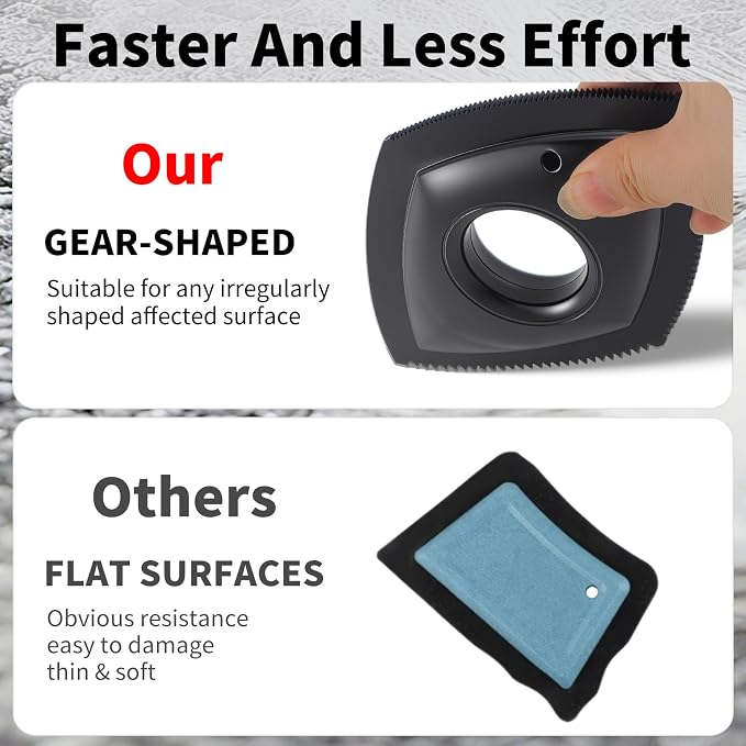 Pet Hair Removal Tool - Dog Hair Remover - Cat and Dog Hair Remover for Couch, Furniture, Carpet, Clothing and Bedding - Travel Multi-Surface Fur Removal Tool Kit(Black)