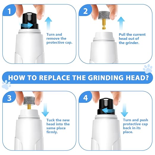 Diamond Grinding Heads - Multi-Brand Compatible, 6pcs