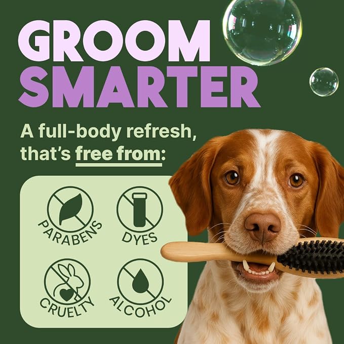 TropiClean Dog Conditioner, Detangling & Moisturizing, 1 Gallon | Professional Detangling & Moisturizing | Kiwi & Cocoa Butter Scent | Puppy Safe | Made in USA