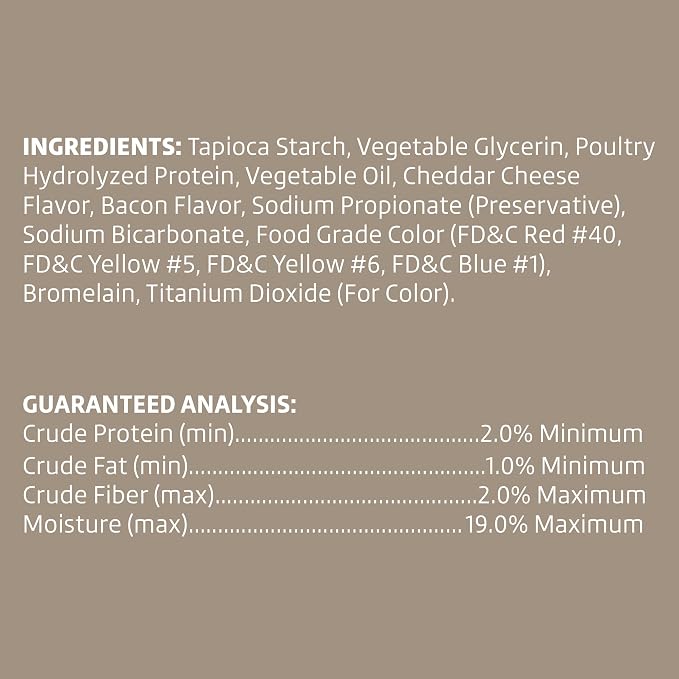 Wonder Bound Bacon & Cheese Flavor Dog Twist Sticks - 55 Count - Rawhide-Free Dog Treats, Dental Health Chews for Plaque & Tartar Control, Easy to Digest, Long-Lasting