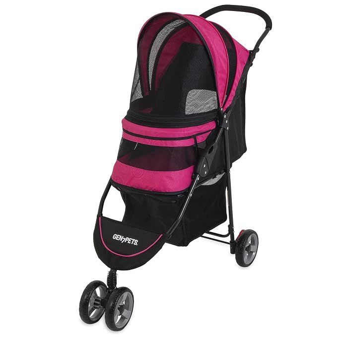 Gen7Pets Regal Plus Dog Stroller - Raspberry Sorbet Pink