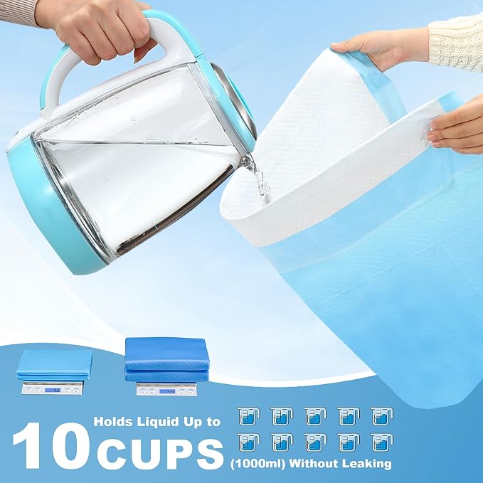Puppy Pee Pads for Dogs 28"x44" 100 Count, Dog Pee Pads Extra Large, Leak-Proof & Super Absorbent, Thicken Disposable Potty Pads Puppy Training Pads for Cats Rabbits