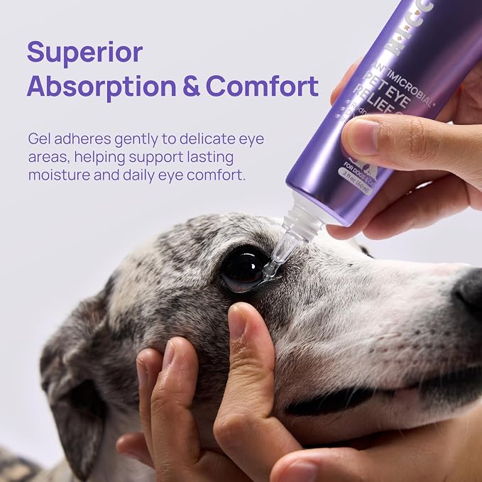 HICC PET Dog Eye Gel Drops, 2 fl oz