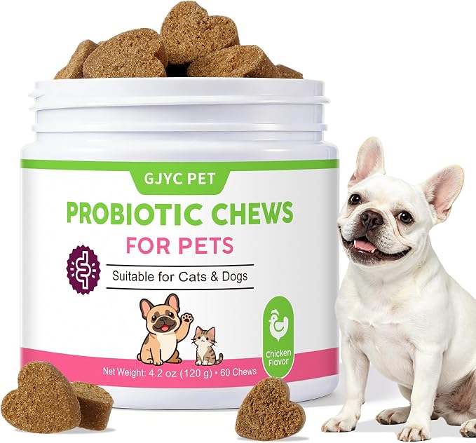 French Bulldog Probiotics - All Life Stages, Chicken Flavor
