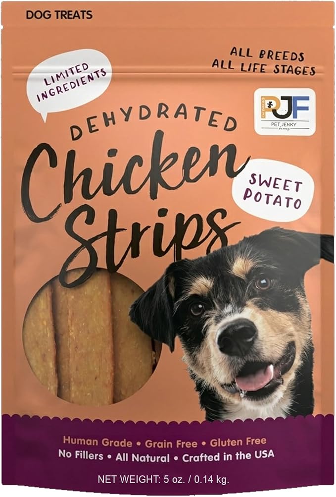 Pet Jerky Factory Chicken and Sweet Potato Dog Jerky Treats - 5 oz