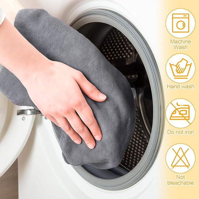 Dog Towels for Drying Dogs Large, Absorbent Microfiber Dogs Bath Towel, 55 x 27.6 Inch Soft Pet Grooming Towel, Dog Shower & Bath Supplies(Grey)
