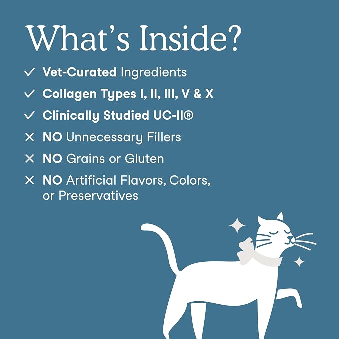 Fera Pets Cat & Dog Collagen Powder Dog Food Topper with UC-II - 4.23 oz