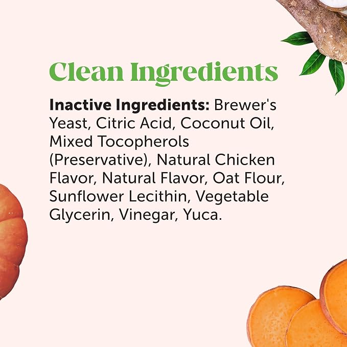 Max Strength Probiotic Digestive Enzymes for Dogs - Chicken, 90ct