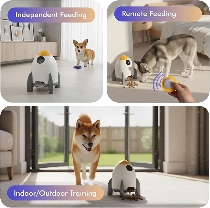 Interactive Dog Puzzle Feeder Toy
