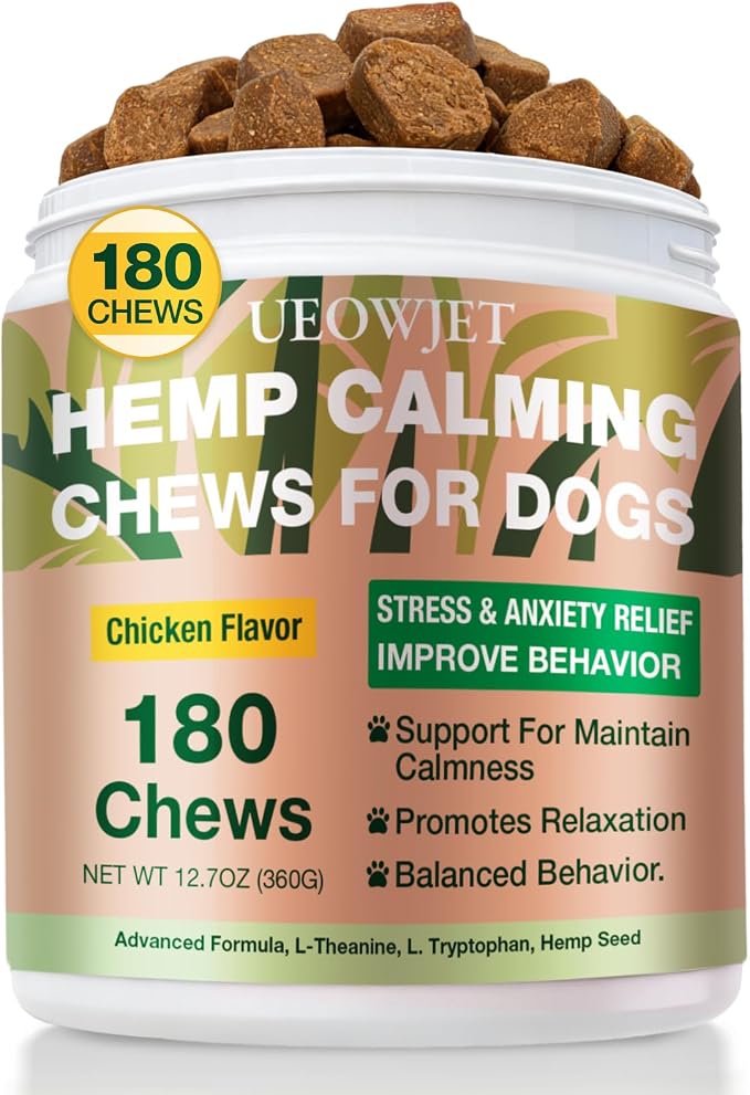 Calming Chews for Dogs, 180 Chews
