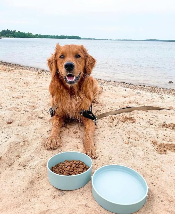 Barkin' Trails Travel Dog Bowl Set, Portable Outdoor Water