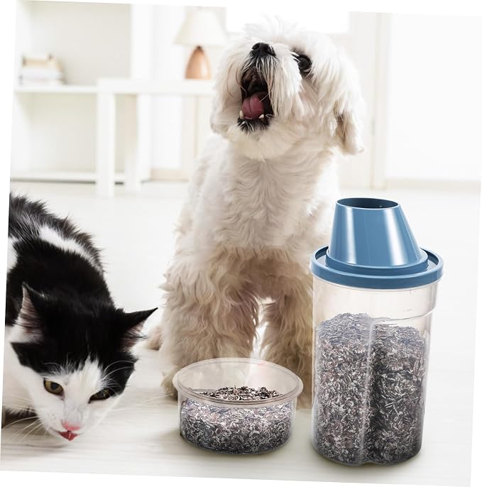 BESPORTBLE 8pcs Airtight Dog Food Storage Container Lids Cat Food Storage Bin Pet Supplies, 8-Pack