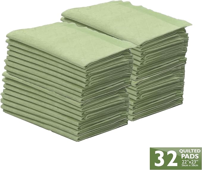 Four Paws Wee-Wee Superior Performance Bamboo Pee Pads for Dogs, Earth Friendly Dog & Puppy Potty Training Pads, Crate Liners, Housebreaking Supplies, 22" x 23" (200 Count)