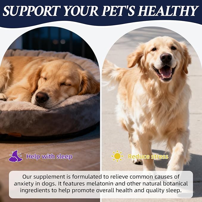 Melatonin for Dogs, 2-Pack, 60 ml