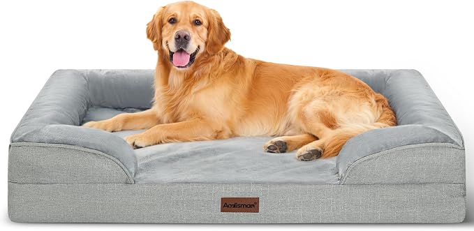 Orthopedic Memory Foam Dog Bed for Extra Large Dogs - XL 44x32in