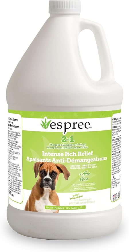 Espree Intense Itch Relief Dog Shampoo & Conditioner, Dog Anti Itch, Gallon