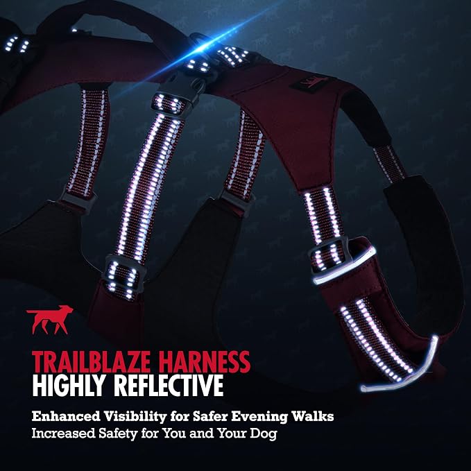 Tuff Pupper Escape Proof Dog Harness for Extra Small Dogs | No Pull Lightweight Adjustable Harness | No Escape Multifunctional Outdoor Pet Gear | Strong Durable Breathable | Secure Comfortable Fit