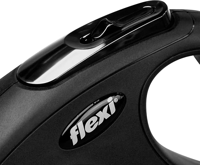 Automatic Leash Flexi New Classic Tape S 5M Black