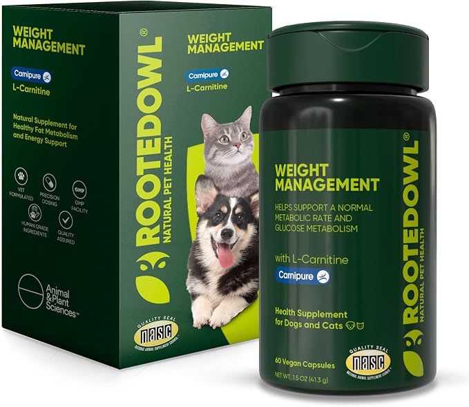 Healthy Weight & Energy Metabolism Supplement for Dogs & Cats