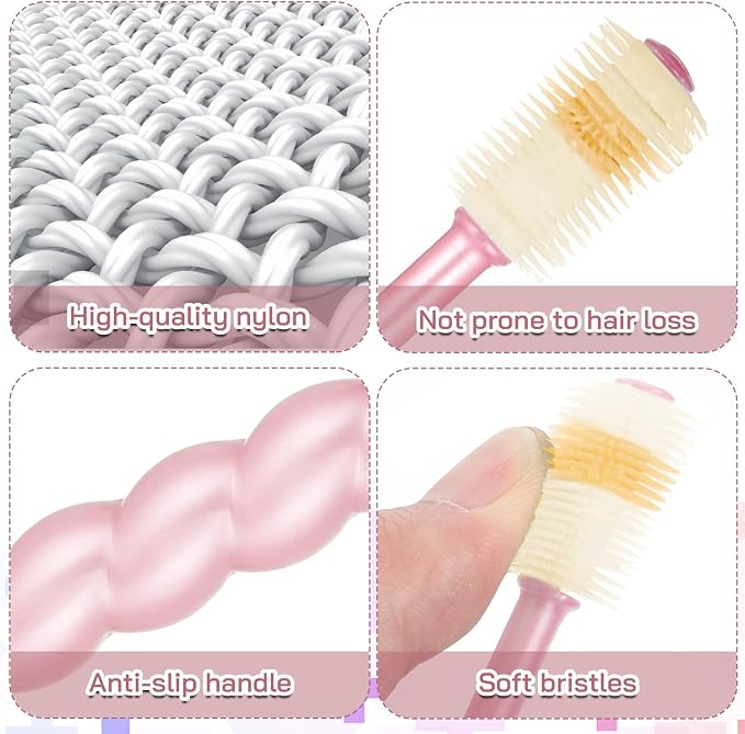 Small Dog Toothbrush and Cat Tooth Brush, 2 Pcs 360 Degree Soft Pet Toothbrush for Puppies Kittens - Dental Care for Small Breed Dogs and Cats
