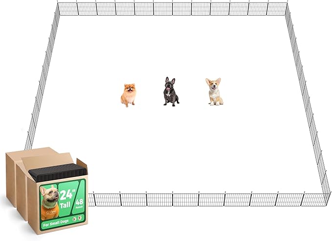FXW MiniPaws Unleashed Dog Playpen, 24in 48 Panels