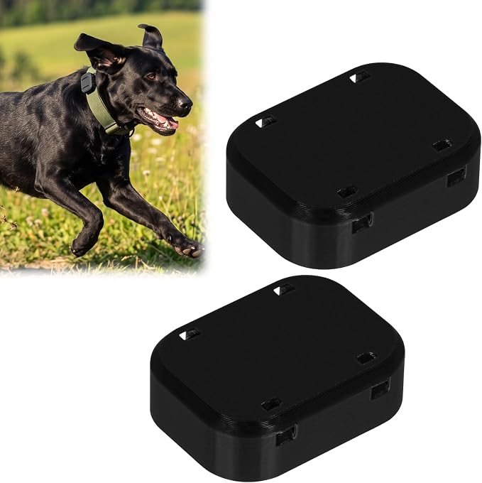 2Pcs Protective Cover Case Compatible with Fi Dog Mini GPS Tracker, Slim Sleeve for Collar Device Safety, Secure Holder for Outdoor Use