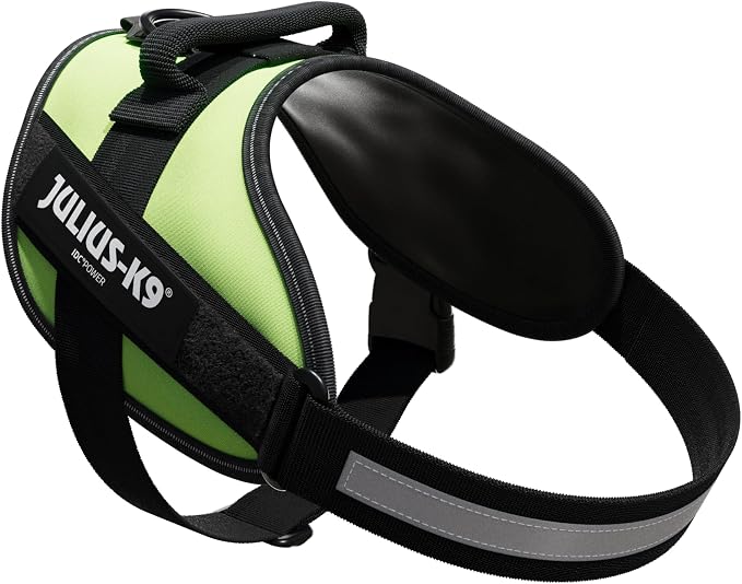 Julius-K9, 16IDC-NE-0, IDC Powerharness, Dog Harness, Size: 0, Neon Green