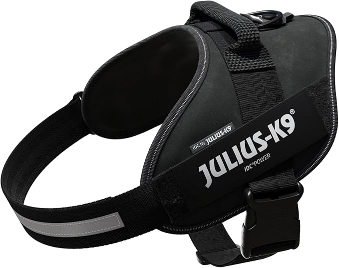 Julius-K9, 16IDC-P-2, IDC Powerharness, Dog Harness, Size: 2, Black