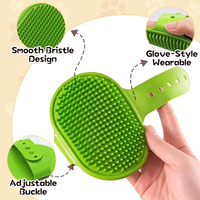 2026 new cat self-cleaning brush, silicone beauty belt pad, adjustable silicone cat comb brush, multifunctional cats comb massager suitable for furniture, sofas, and chair legs (Gray)