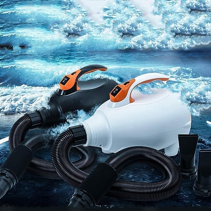 1800W Variable Speed Pet Hair Dryer, High Velocity Hairdryer Blaster Fur Blower Pet Cat Bath Blowing Supplies (Color :Blue)