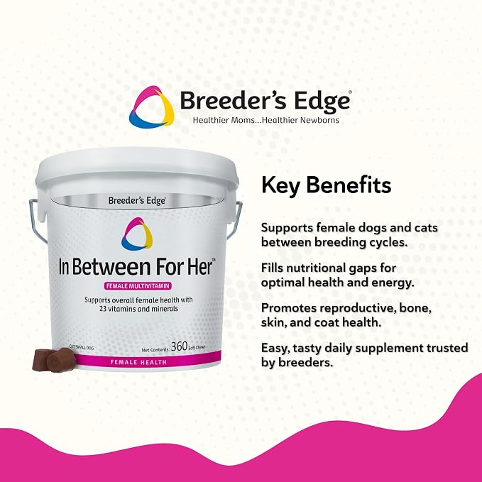Breeder's Edge in Between for Her, for Breeding Cat & Small Dog 360ct