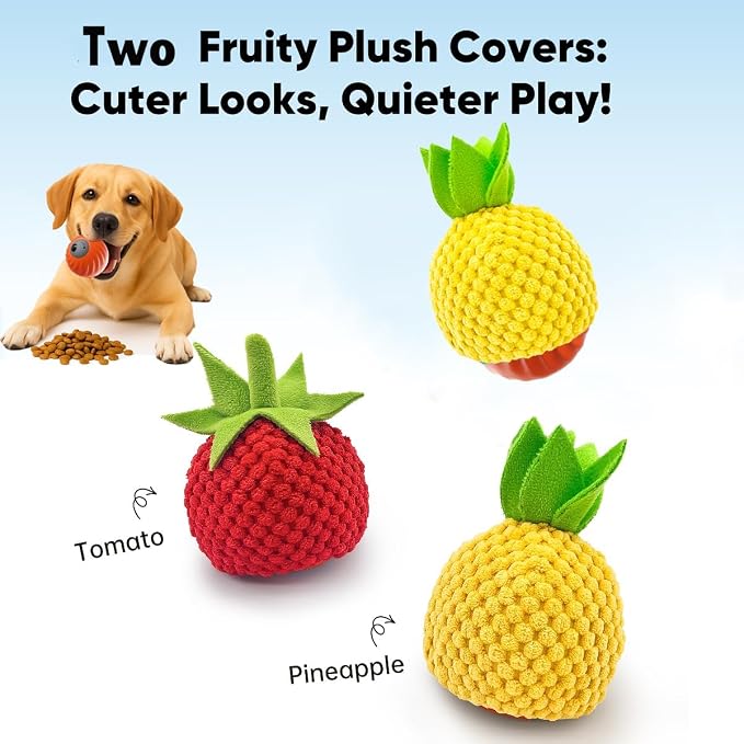 FUNNYDUCK Interactive Dog Toys, Treat Dispensing Dog Feeder Puzzle for Dogs | Enrichment Treat Dispenser Toy to Keep Small, Medium and Large Dogs Busy and Engaged During Feeding and Daily Play