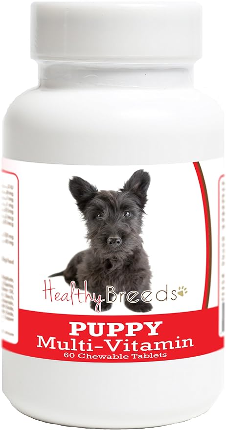 Healthy Breeds Scottish Terrier Puppy Dog Multivitamin Tablet - 60 Count