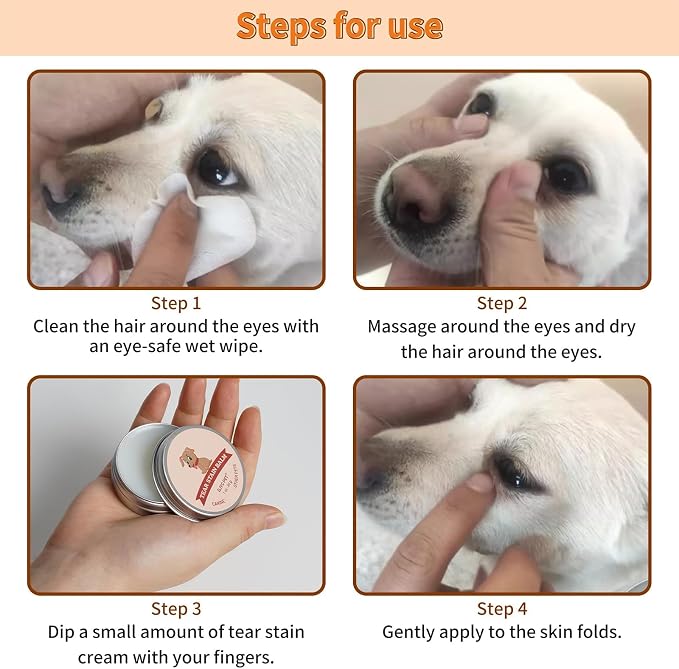 Tear Stain Remover for Dogs, 1oz