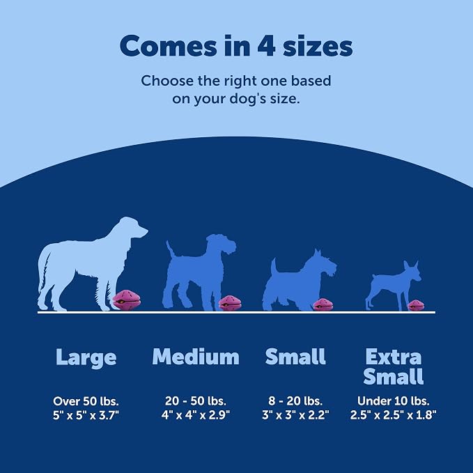 PetSafe Busy Buddy Twist 'n Treat Dispensing Dog Toy, Large | Twist Halves Apart for Quick Treats or Closer for a Challenge, Patented Treat Meter, Top-Rack Dishwasher Safe