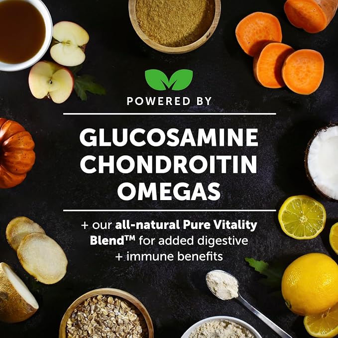 Senior Hemp Hip & Joint Support & Probiotics Virtual Bundle: Mobility Supplement & Gut Health Chews for Dogs (Chicken & Duck 90 ct)