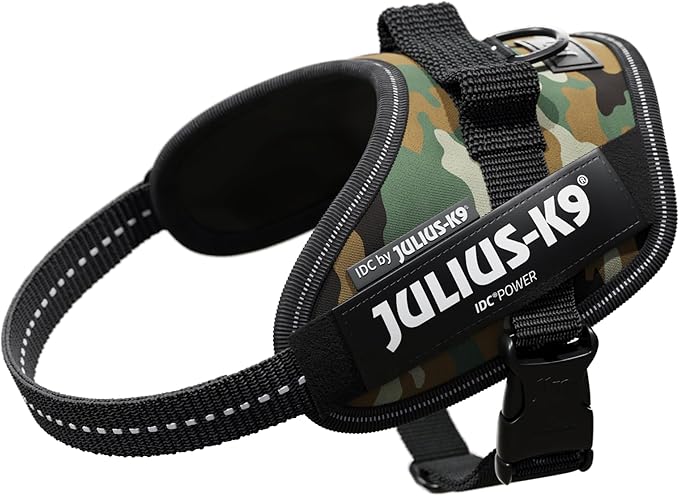 Julius-K9, 16IDC-C-MM, IDC Powerharness, Dog Harness, Size: Mini-Mini, Camouflage