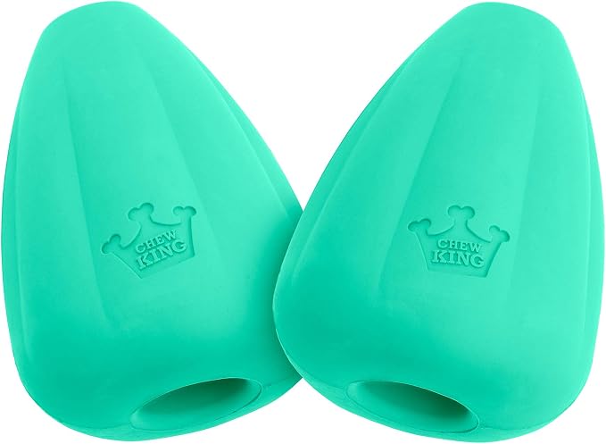 Chew King Premium Treat Dog Toy (XL, Pack of 2) and Planet Dog Orbee-Tuff Snoop Interactive Treat Dispensing Dog Toy (Large, Blue)
