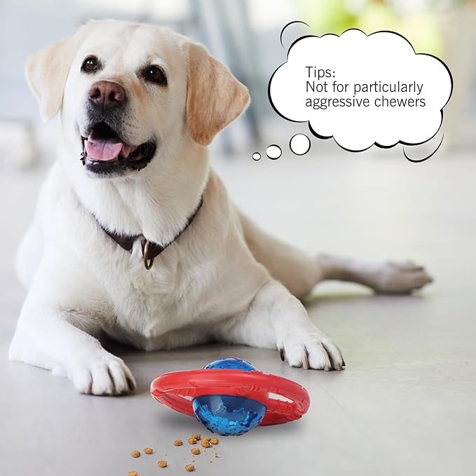 Treat Dispensing Dog Toys, Slow Feeder for Health Eating, Interactive Dog Toys for Boredom, Durable Dog Food Puzzle for Small Medium Dog to Keep Them Busy