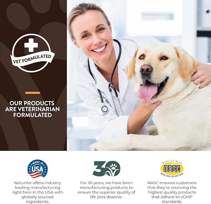 NaturVet Breed Specific Multivitamin for Giant Breed Dogs | 50 Soft Chews