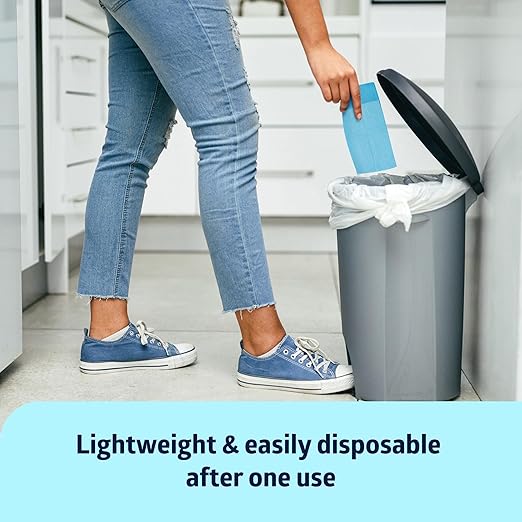 Medline Light Absorbency Underpad, 17" x 24", 300 Count, Disposable Chucks, Bed, Furniture & Surface Protection, For Kids, Adults, Elderly, Puppy Pad, Changing Pad, Incontinence Pee Pad