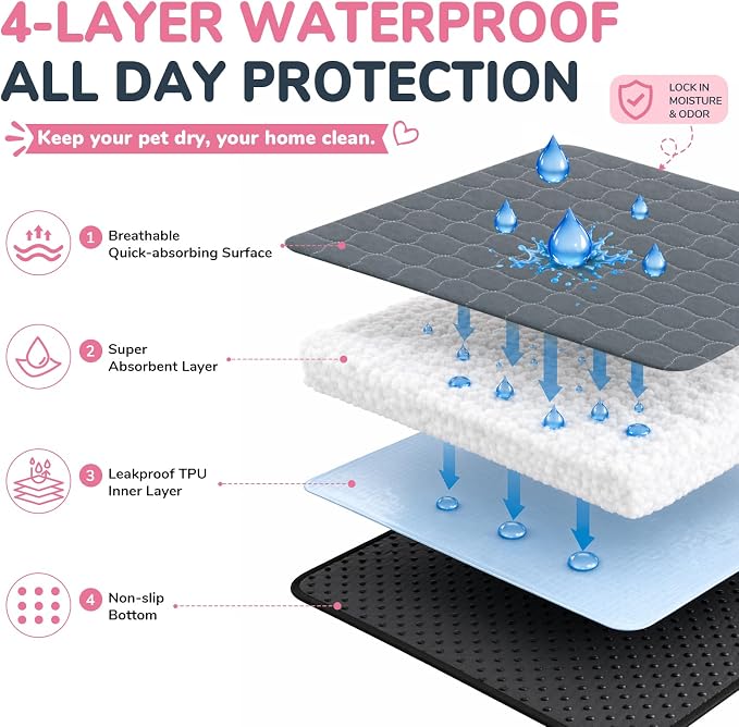 Dog Cat Playpen with Pee Pad, Portable Puppy Pet Crate Indoor for Small Dogs Cats Rabbits, Foldable Dog Cage Enclosure for Outdoor, Pop Up Dogs Tent Kennel with Carrying Case, Pink