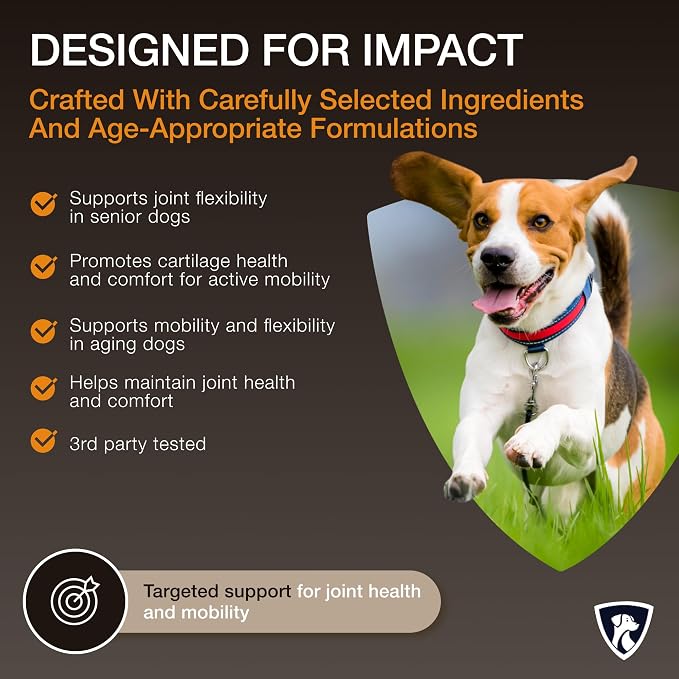 NutraRegen Select Joint & Mobility Supplements for Senior Dogs (7+)