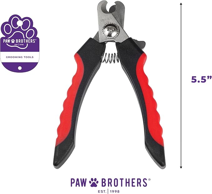 Ryan's Pet Supplies Paw Brothers Nail Clipper, Medium 5.5in