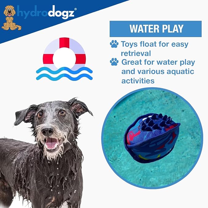 2-Pack Tuff N' Spikey Squeaky Dog Chew Toys
