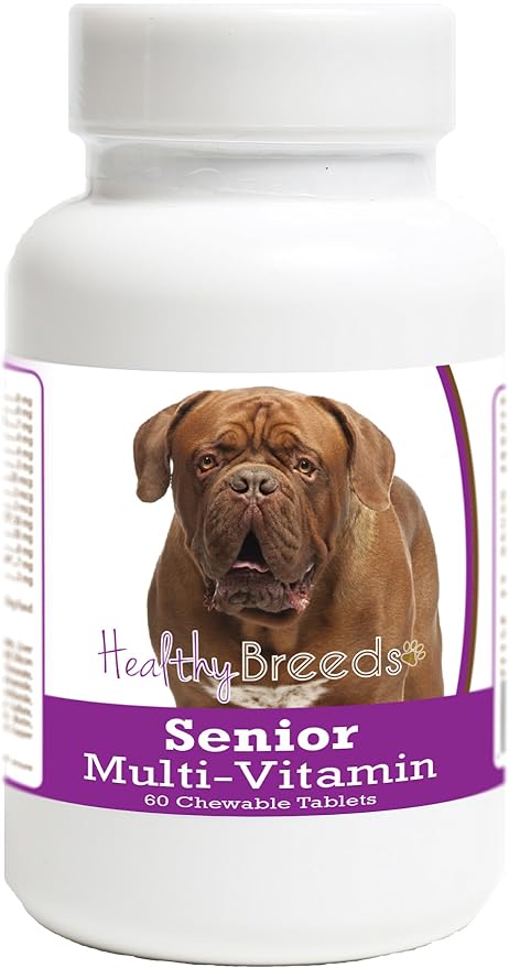 Healthy Breeds Dogue de Bordeaux Senior Dog Multivitamin Tablets 60 Count