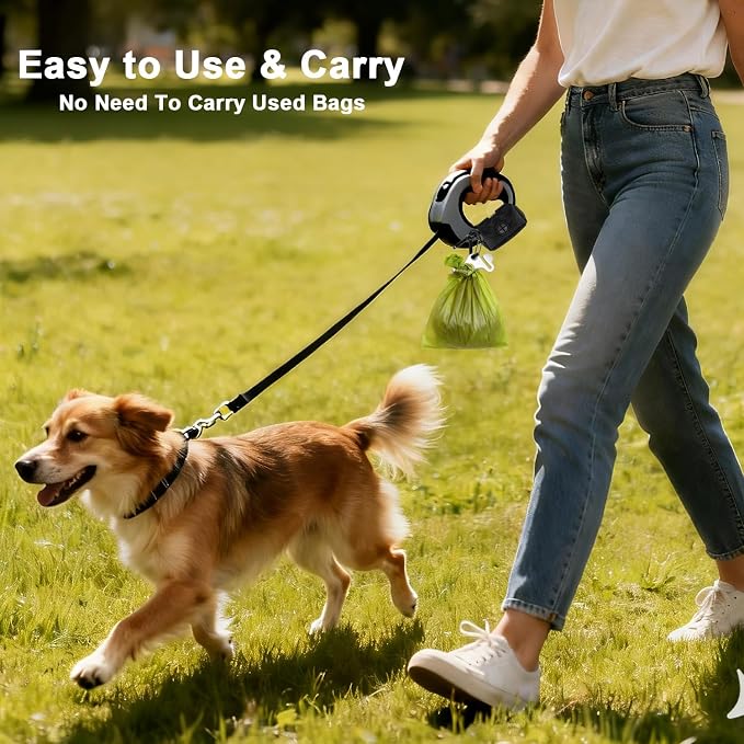 Dog Waste Bag Dispenser Pet Poop Bags Holder for Doggie Waste Bags Dispensers Soft Fabric Zipper Small Doggy Puppy Pouch for Leash Accessory Attachment with Carrier,Pink