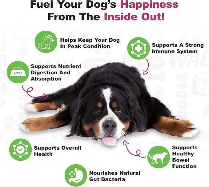 Doggie Dailies Daily Probiotic Soft Chews for Dogs, Duck, 225 Count