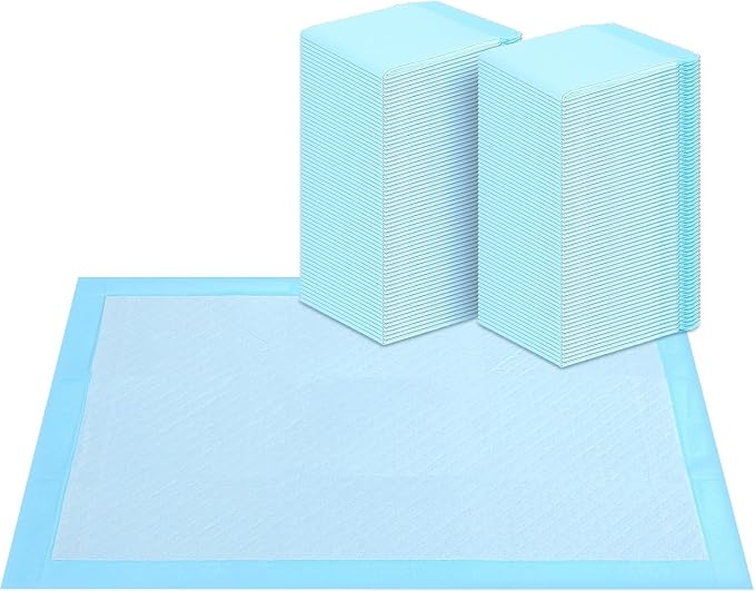 Care All-Absorb, 18" x 13", 100 Count, Dog and Puppy Training Pads, Ultra Absorbent and Odor Eliminating, Leak-Proof 5-Layer Training Pads with Quick-Dry Surface (S - 18 x 13 -(100 Count))